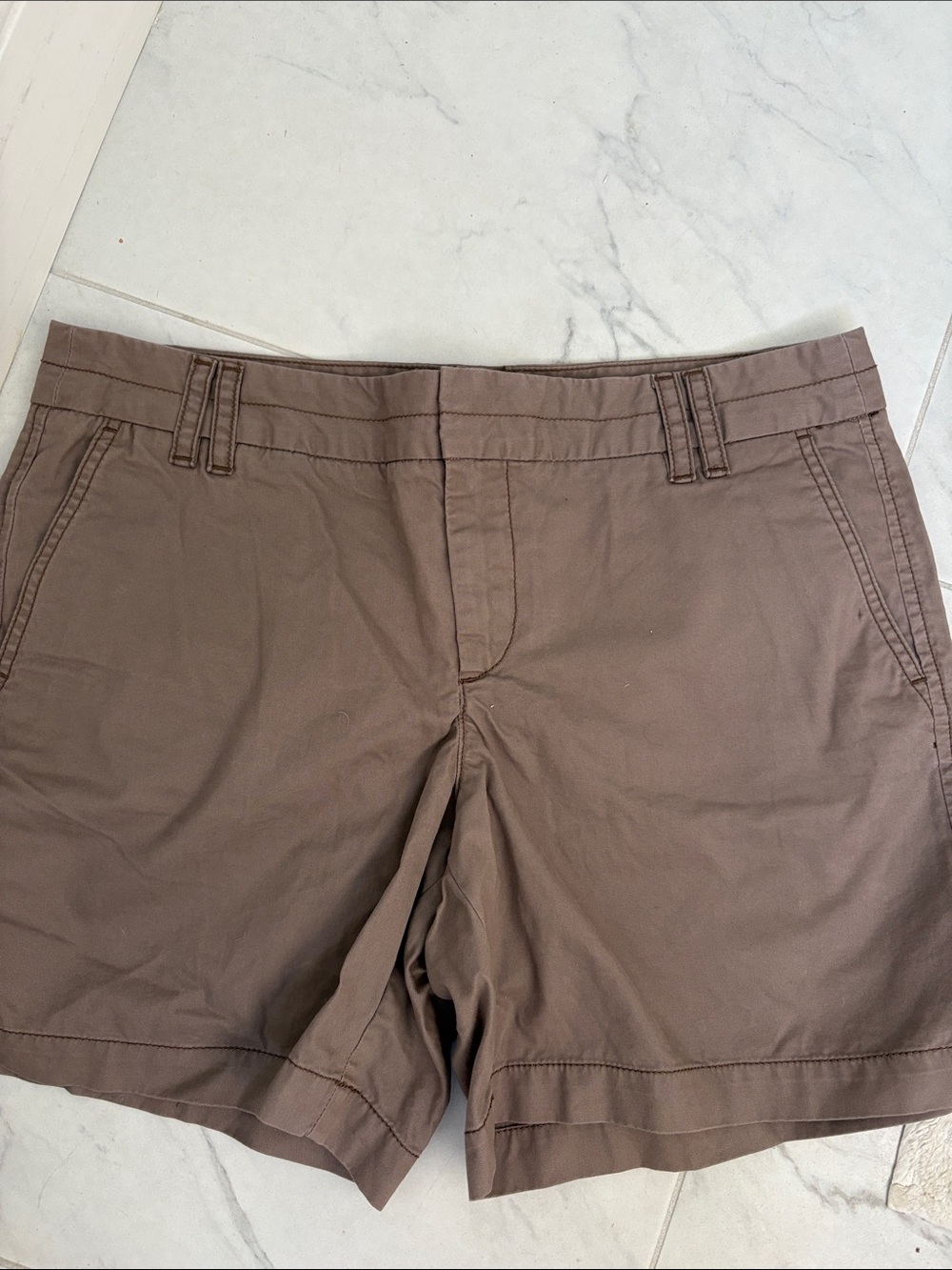 LOFT Women's Shorts in Mauve Taupe- size 6 NWT